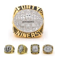 San Francisco 49ers Super Bowl Rings Collection (5 Rings/Premium)